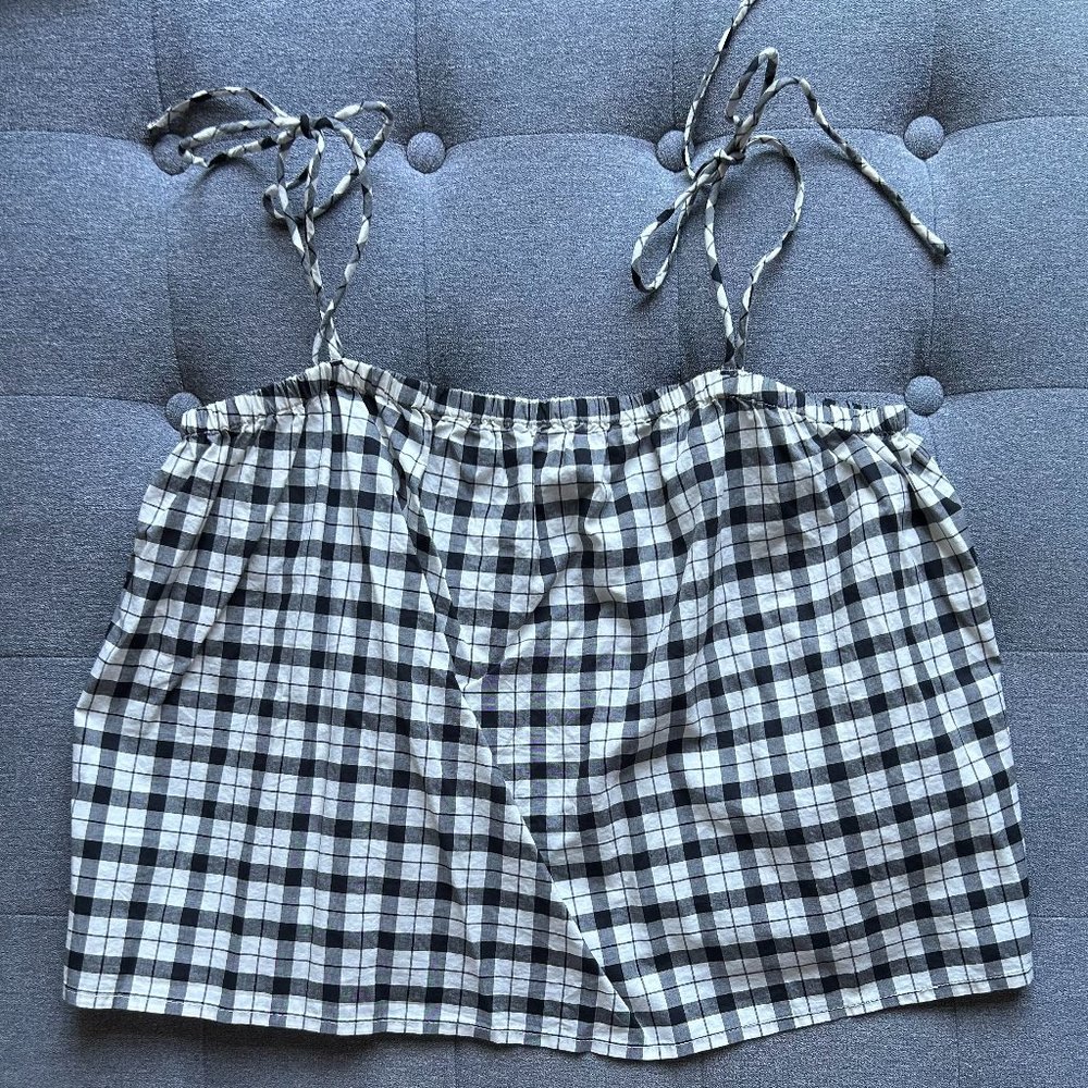 Everlane Flowy Gingham Cami